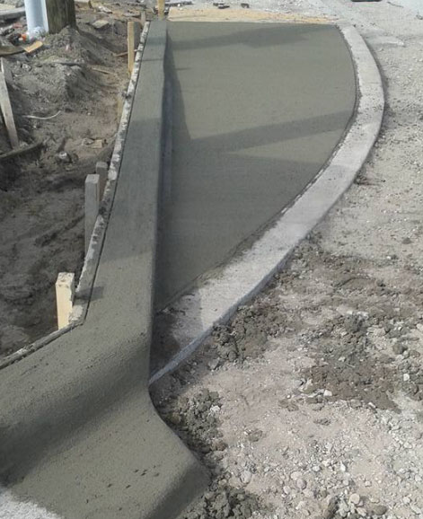 kirkland concrete curb