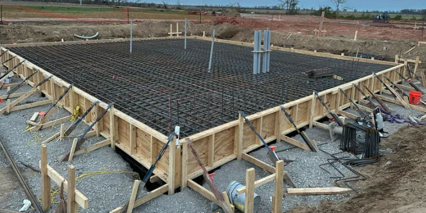 kirkland rebar setting foundation